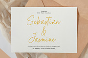 Golden Storyline - Elegant Font, a Script Font by Bluestype Studio (Thumbnail 8 of 10)
