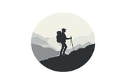 Mountain Explorer Silhouette Bundle, an Object Graphic by Gfx_Store (Thumbnail 10 of 13)