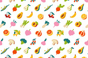 Fruits & vegetables icons set, a Food Illustration by PaperTrident (Thumbnail 13 of 14)