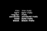 Contra Display Typeface, a Sans Serif Font by Steven K Strawbridge (Thumbnail 4 of 9)
