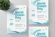 Whale World Ocean Day Flyer, a Flyer Template by Annora Studio (Thumbnail 5 of 5)