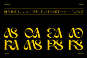 Wave Maska Font | Decorative Display, a Serif Font by Koplexs Studio (Thumbnail 12 of 12)
