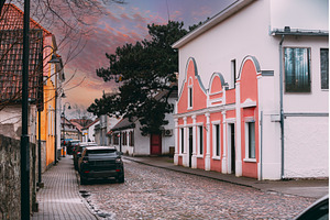 Historic buildings and cobblestone, an Architecture Photo by Our Amazing World