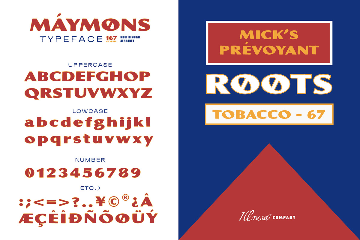 Maymons | Bold Sans Serif Font, a Sans Serif Font by Illousa (Photo 4 of 9)