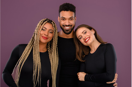 Portrait of group of multiethnic, a Person Photo by HalfPoint