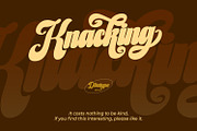 Knacking, a Script Font by Ditatype (Thumbnail 11 of 11)
