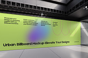 Urban Billboard Mockup, an Advertising Mockup by PixelPiknik (Thumbnail 5 of 5)