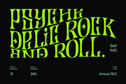 Elvaqir Rock and Roll Typeface, a Font by Designsation (Thumbnail 3 of 10)