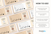 Editable Gift Card Canva Certificate, a Design Template by Snapybiz (Thumbnail 10 of 10)