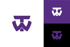 Logo TW Simple Modern, a Branding & Logo Template by zaqilogo