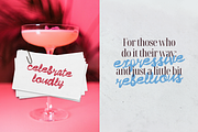 Flauntly: Imperfect Handwritten Font, a Handwritten Font by Anastasiia VNSK (Thumbnail 2 of 12)