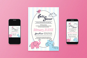 Baby Shower Flyer