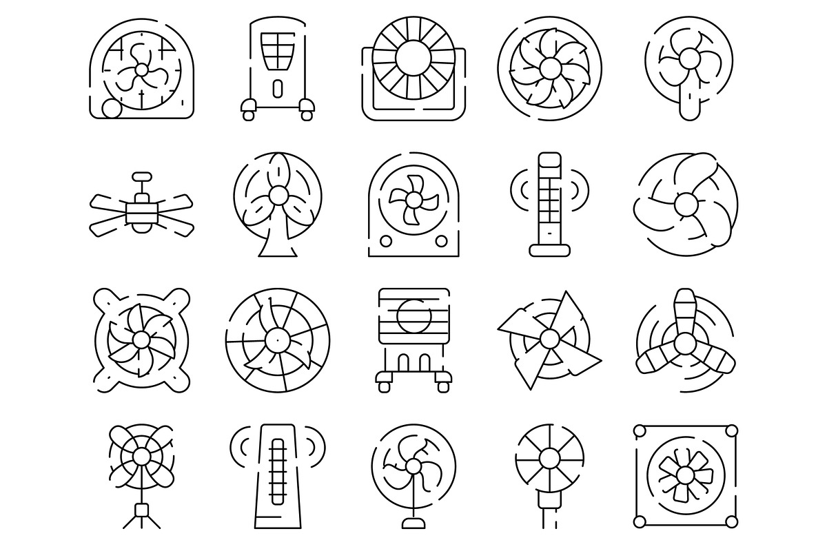 Cooling fans and ventilators, an Object Graphic by pikepicture (Photo 2 of 3)