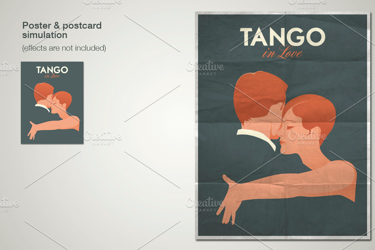 Tango dancers: Tango in Love, a Person Illustration by La Inspiratriz (Photo 2 of 3)