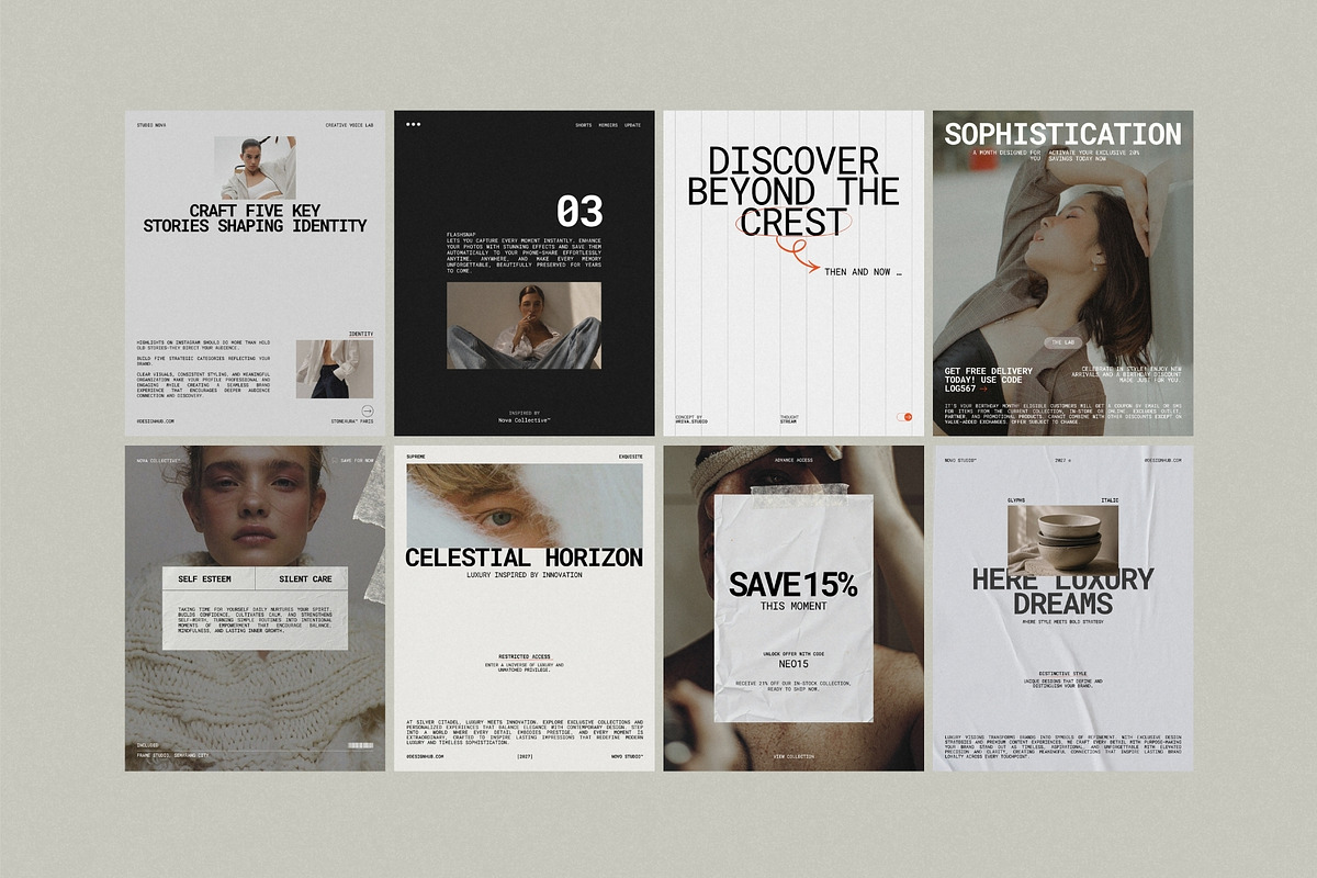 ZENO | Social Media Kit (III), a Social Media Template by The Aesthetic Studio (Photo 9 of 10)