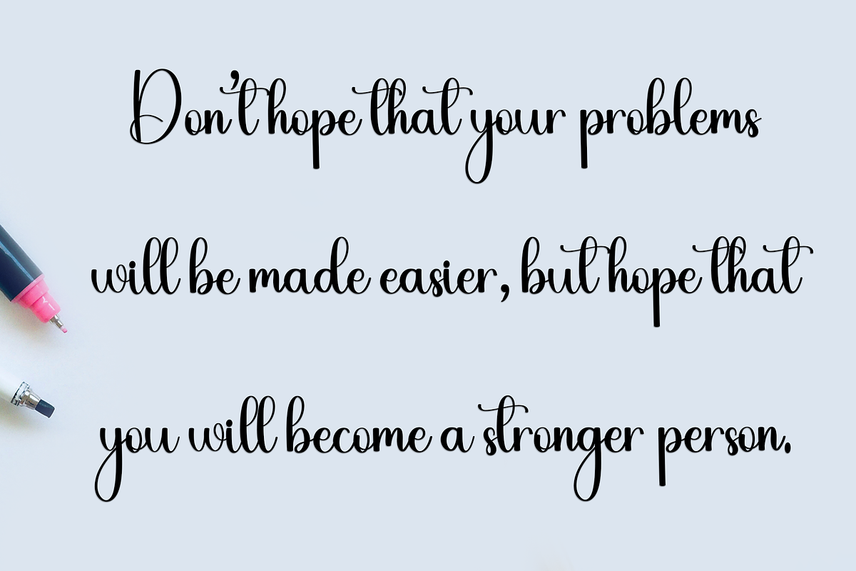 Christina, a Handwritten Font by InermediaSTUDIO (Photo 3 of 8)