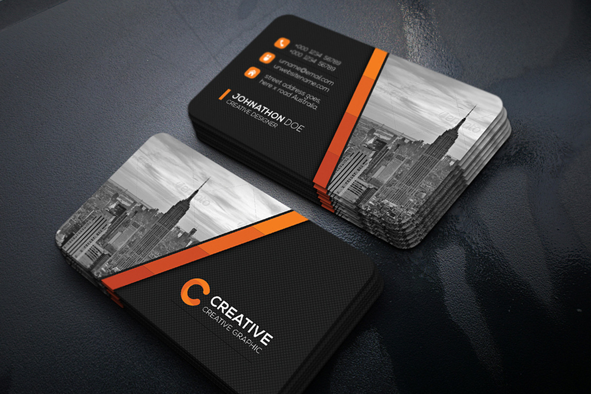 Corporate Business Card, a Business Card Template by Creative_Arts (Photo 2 of 4)