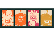 Autumn Sale Graphics Set, a Seasonal Illustration by Finevector (Thumbnail 2 of 6)