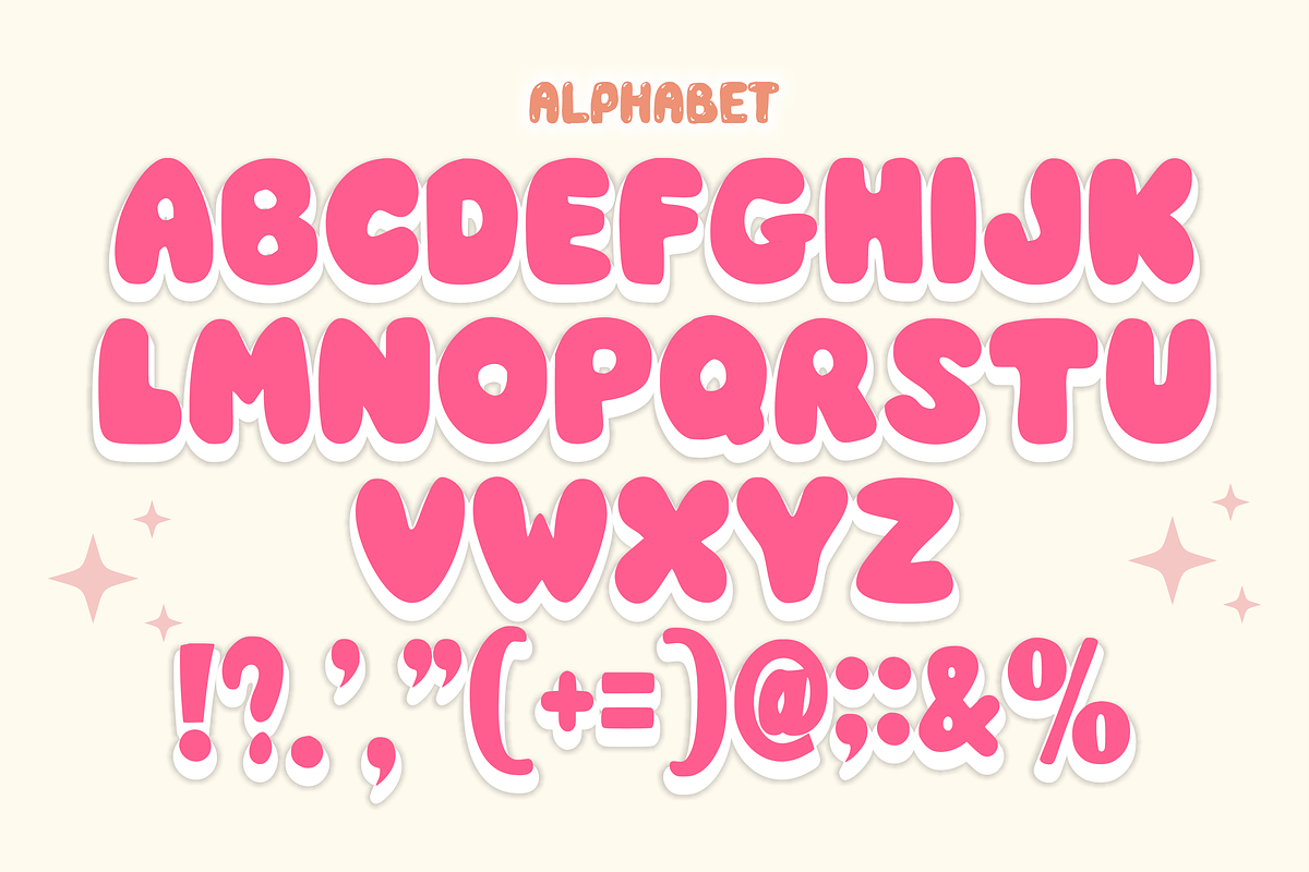 Cute Boy - Kids Font Types, a Font by KiddoGlyphs Studio (Photo 3 of 4)