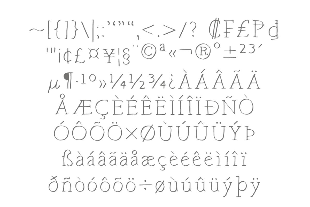 Hand Brush Serif preview 6