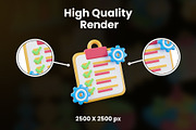 Business 3D Icon Pack, an Object Graphic by Artnivora.Std (Thumbnail 2 of 4)