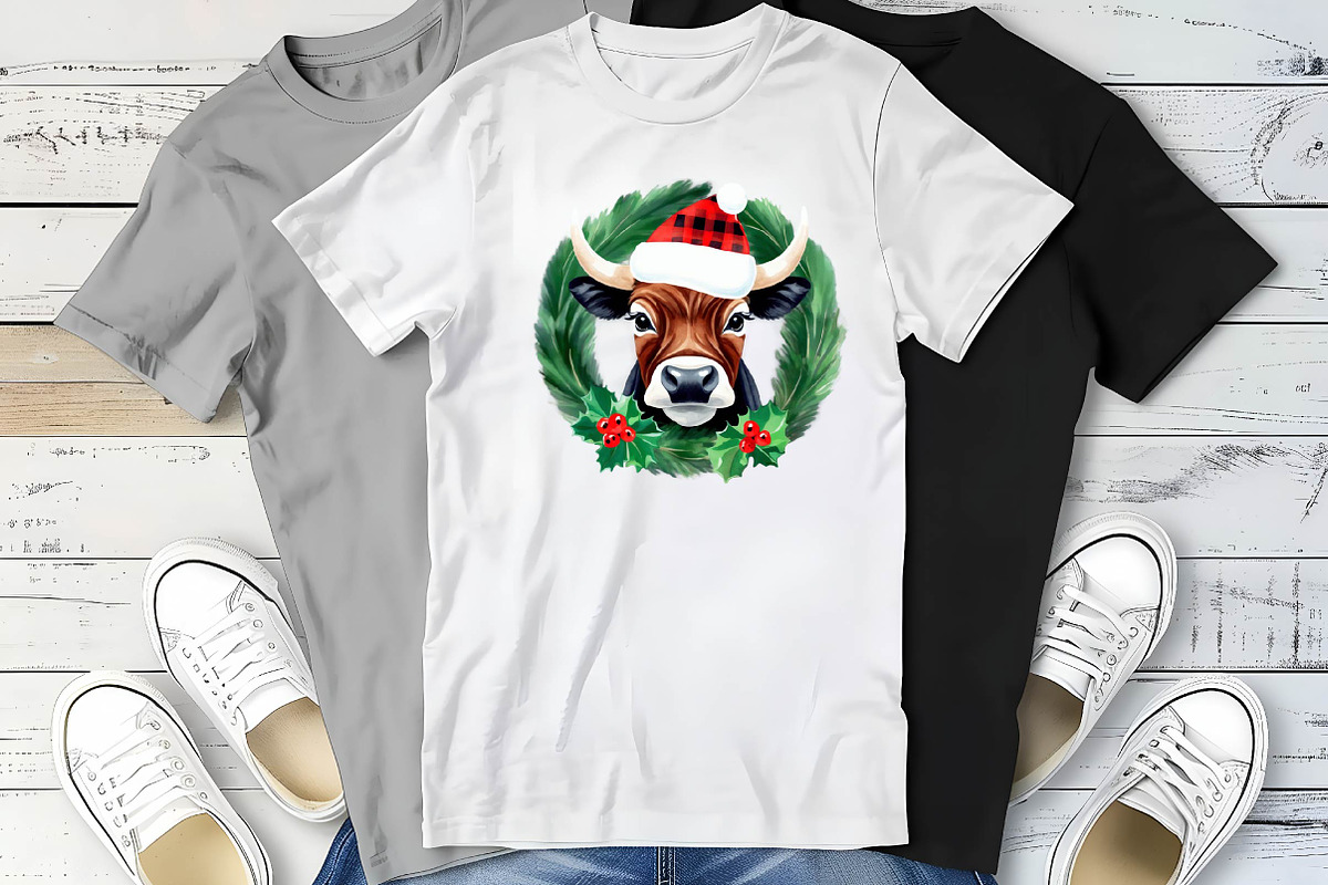 Christmas Plaid Cow, an Illustration by Wow Magic (Photo 3 of 4)