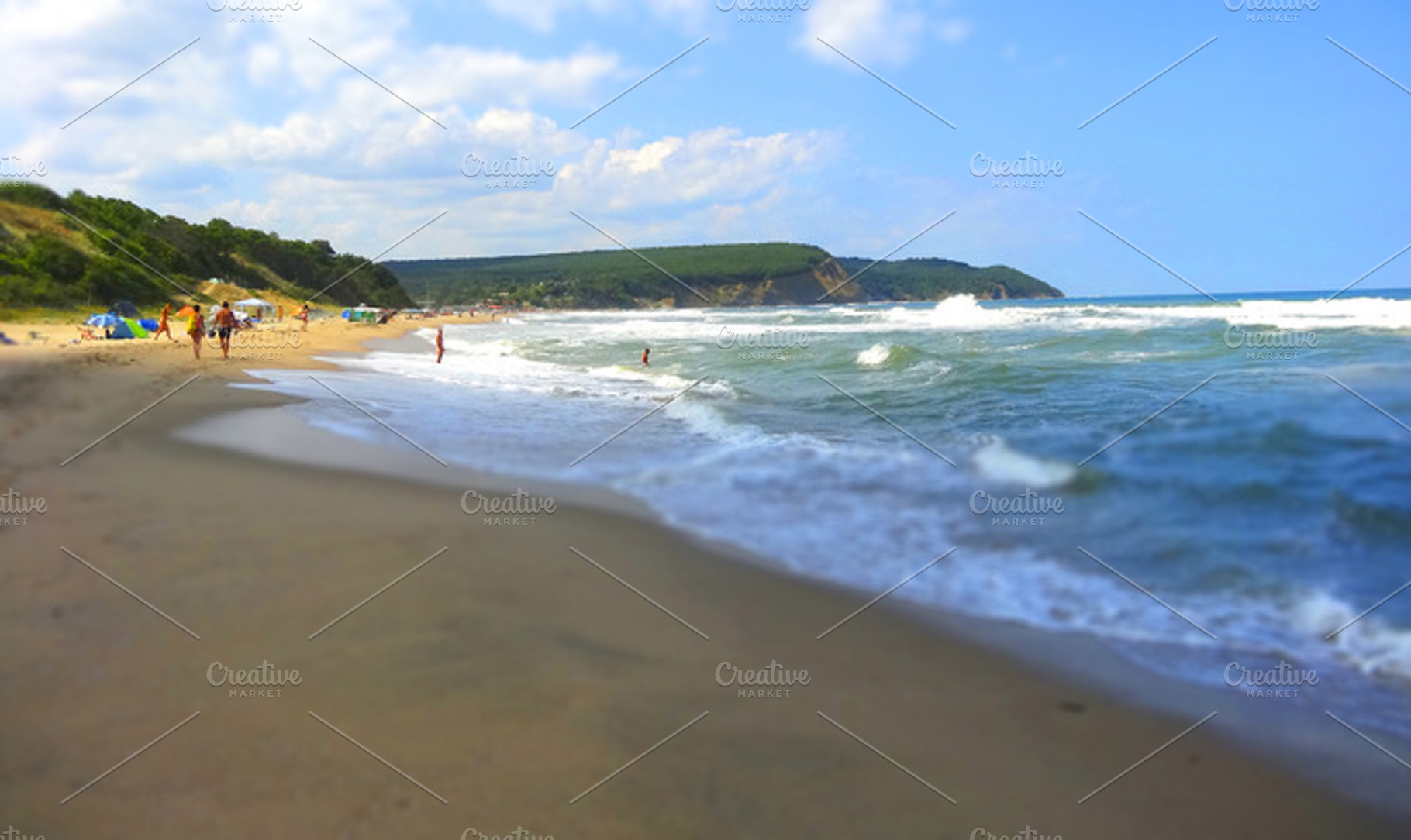 On The Beach Stock Picture