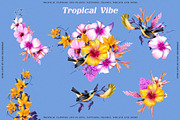 Floral Tropical Vibe, a Wallpaper Graphic by nadispasibenko (Thumbnail 13 of 21)