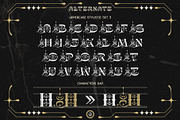 Shinery Loud Typeface, a Serif Font by alit design (Thumbnail 11 of 20)