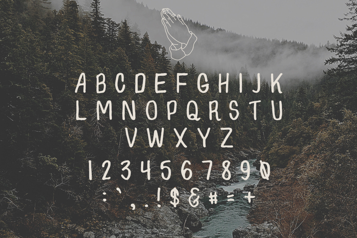 Savannah & Co ~ Hand Drawn Font preview 3