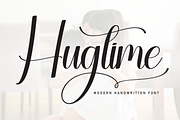 Hugtime | Script Font, a Handwritten Font by Scratchones (Thumbnail 1 of 9)