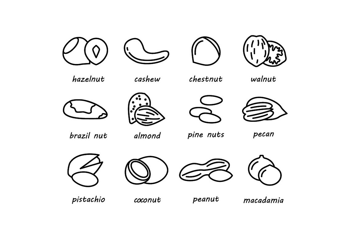 400+ outline FOOD ICONS, an Outline Icon by marusdesign (Photo 9 of 24)