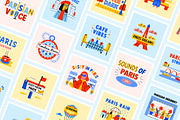 Animated Paris Stickers Set, an Emoji Icon by Vectors Market (Thumbnail 4 of 5)