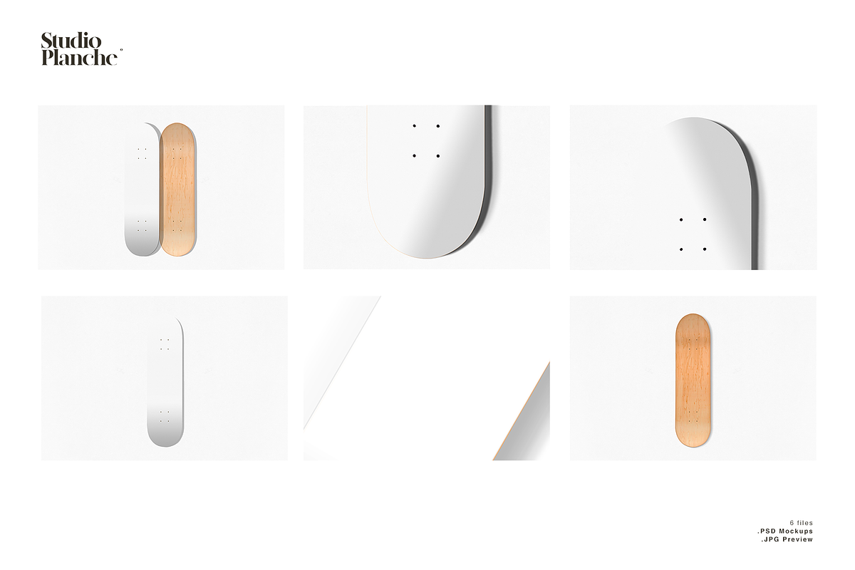 Skateboard Mockup — Suketo, a Product Mockup by Studio Planche (Photo 2 of 8)