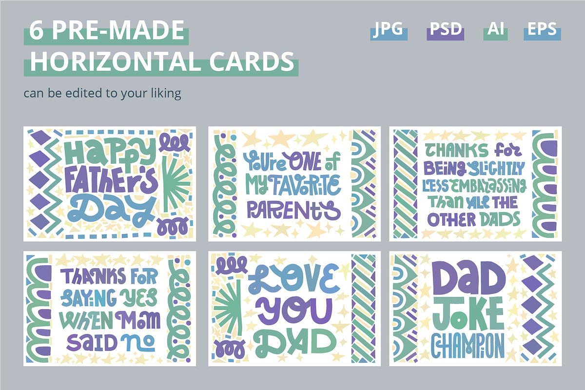Funny Father's Day Card Creator, a Card Template by Chickfish (Photo 7 of 11)