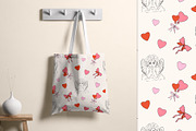 Whimsical Valentine Seamless Pattern, a Pattern Graphic by Groovy Arts (Thumbnail 5 of 5)