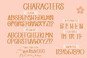 June Bloom | a cute all caps font, a Sans Serif Font by TateMadeModern (Thumbnail 4 of 11)