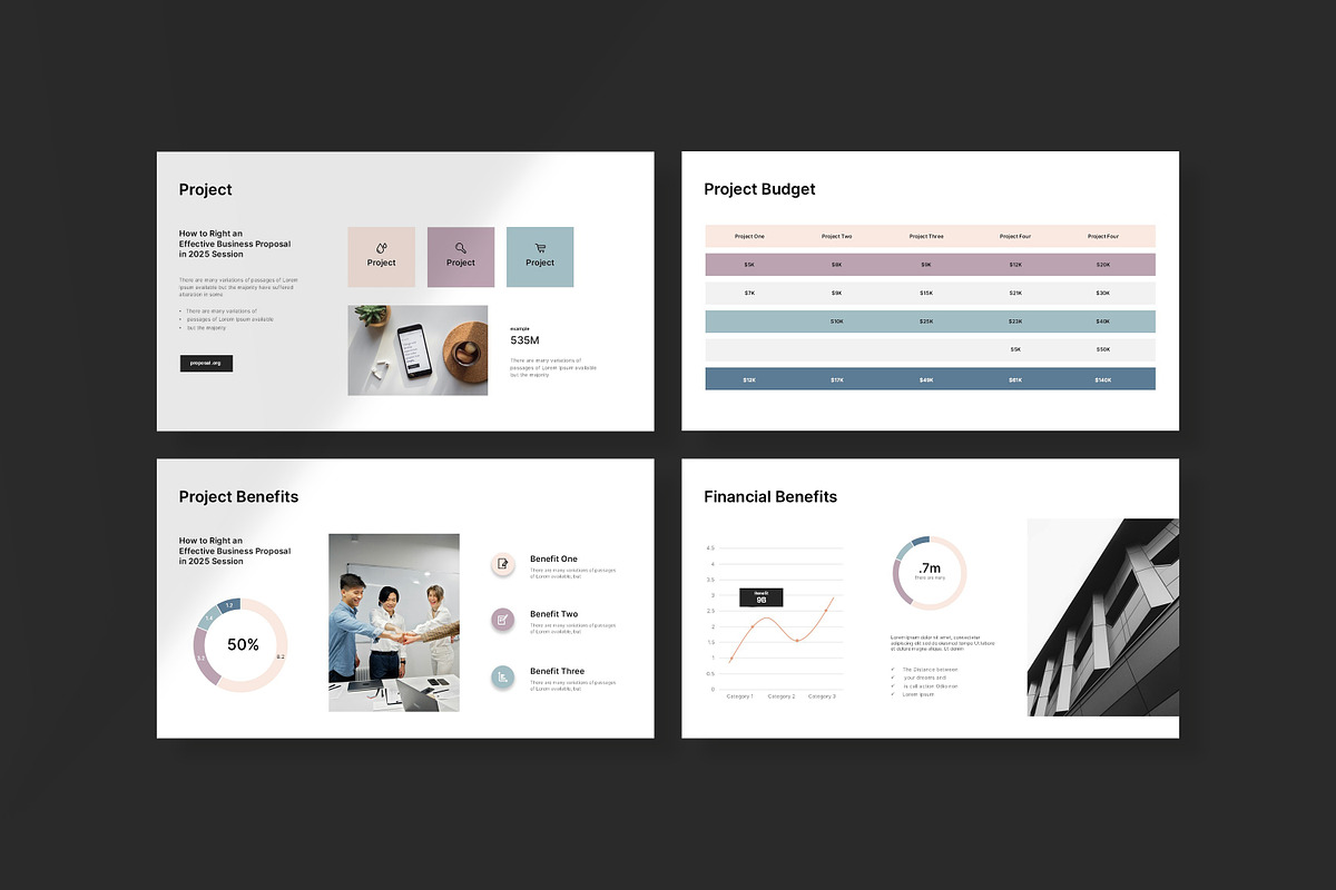 Company Proposal PowerPoint Template, a Marketing Template by SparkPro (Photo 7 of 8)