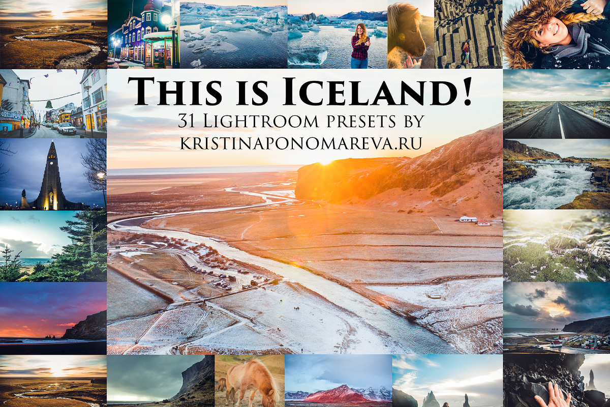 LIGHTROOM PRESETS ICELAND! travel, an Action Add-On by Graphics, Presets, Photos (Photo 1 of 58)