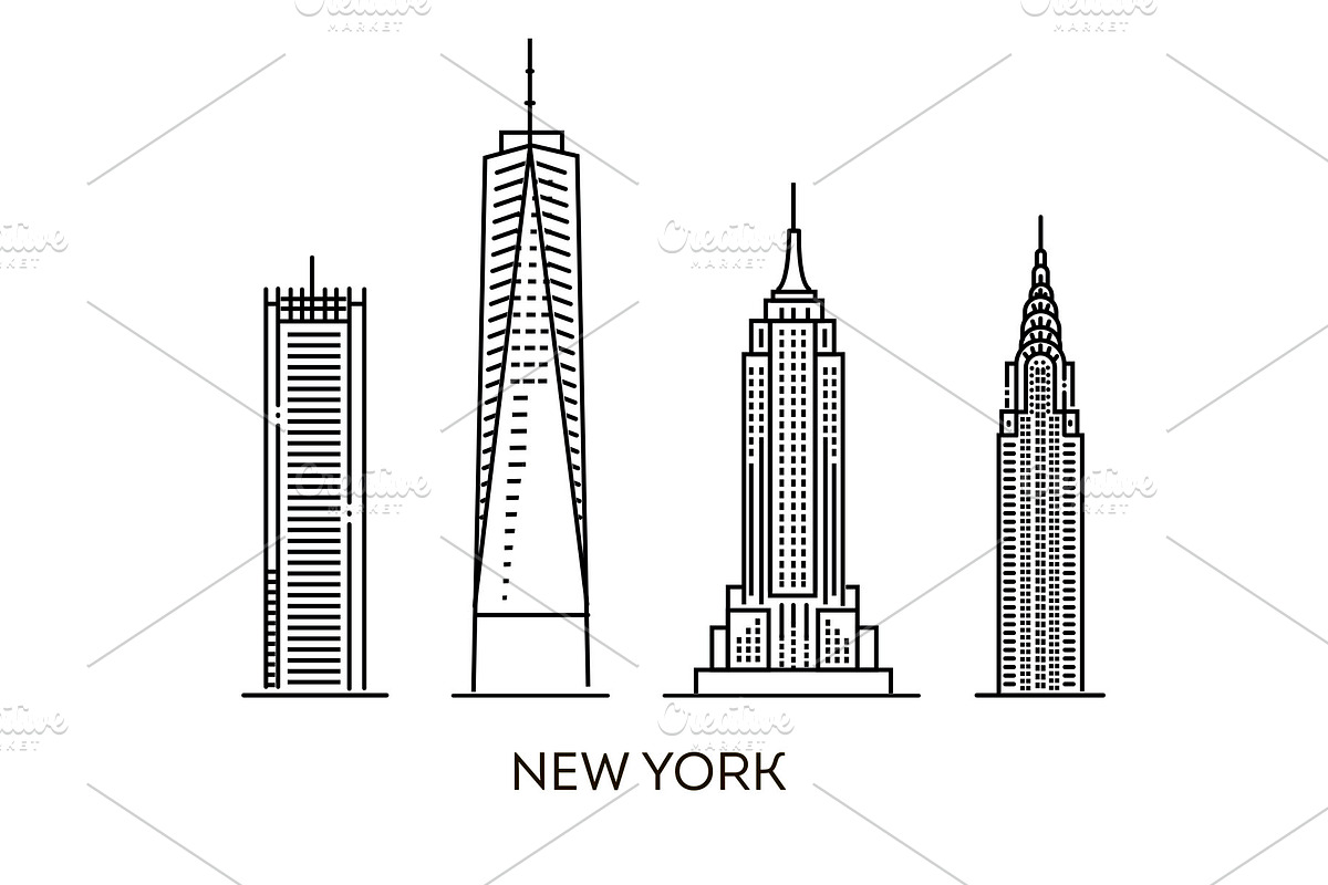 New York Architecture, an Object Graphic by Tettygreen (Photo 2 of 3)