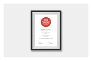 Certificate, a Stationery Template by silukEight (Thumbnail 2 of 6)