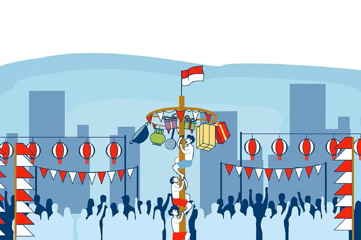 Indonesian Independence Day, a Person Illustration by DelusionLab (Photo 3 of 3)