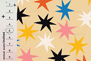 Star Seamless Pattern Set, a Pattern Graphic by Nansirins Studio (Thumbnail 7 of 9)