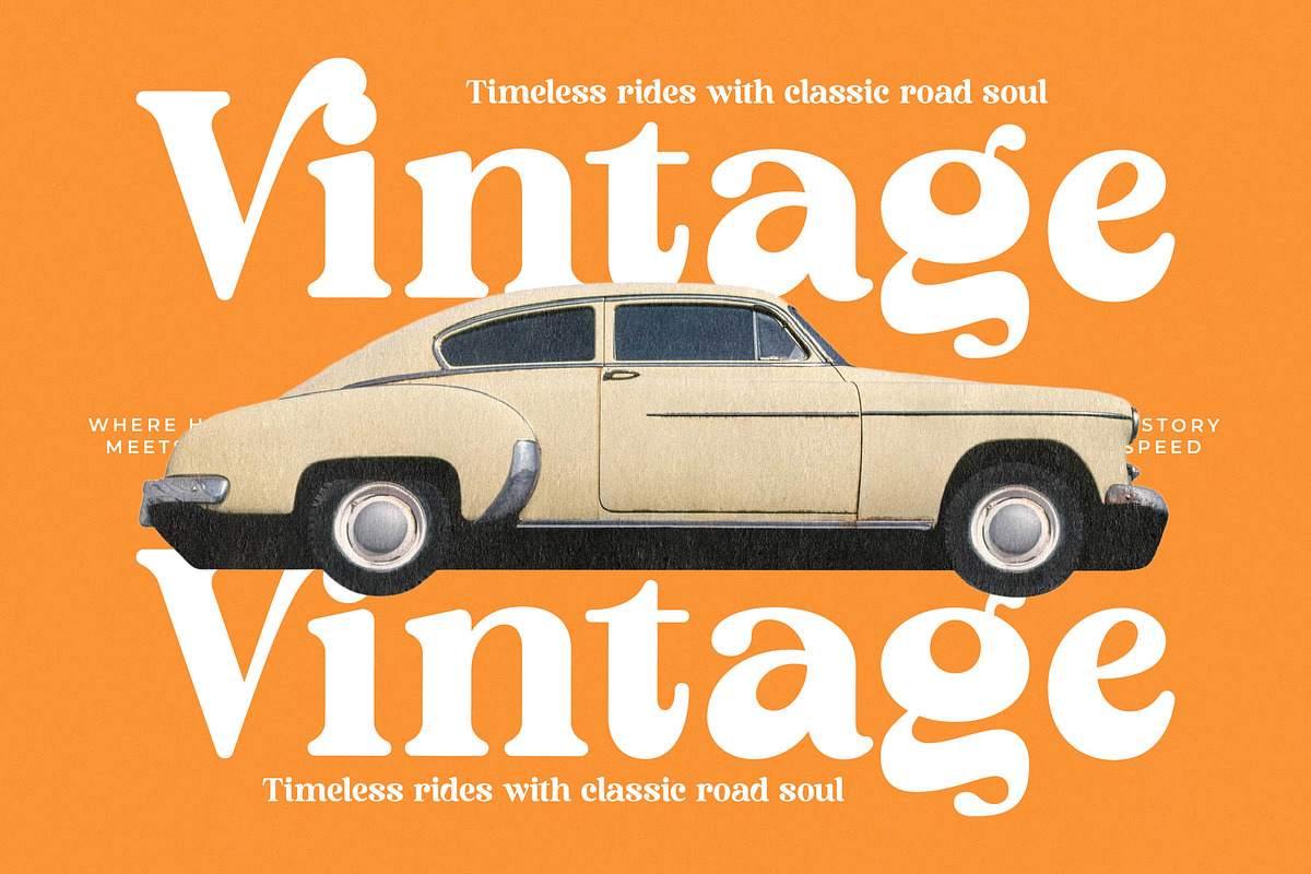 Sunday Ginger Vintage Serif, a Serif Font by timelesstype.co (Photo 8 of 20)