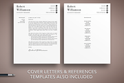 Professional Resume Template, a Resume Template by The Creative Resume (Thumbnail 4 of 8)