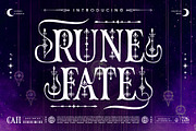 Rune Fate Typeface, a Serif Font by alit design (Thumbnail 1 of 15)
