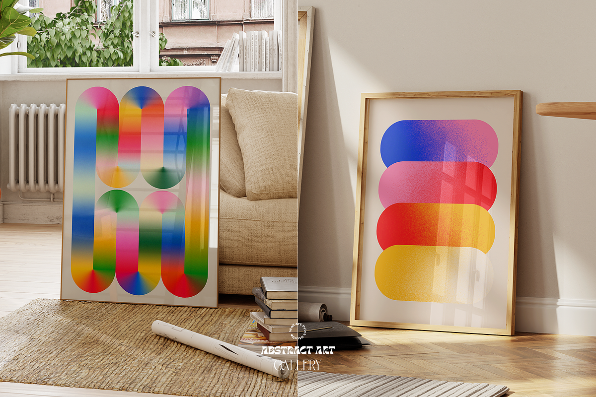 Abstract Art Bundle, a Graphic by Wall Art Print Studio (Photo 8 of 31)