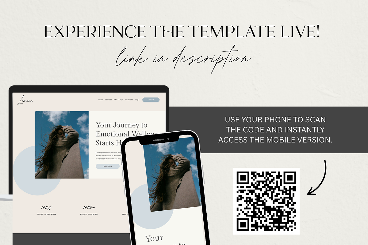 Squarespace Website Template Blue, a Squarespace Template by Breah Designs (Photo 8 of 10)