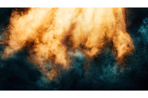 Abstract image of a vibrant, an Illustration by Sergey Kotenev