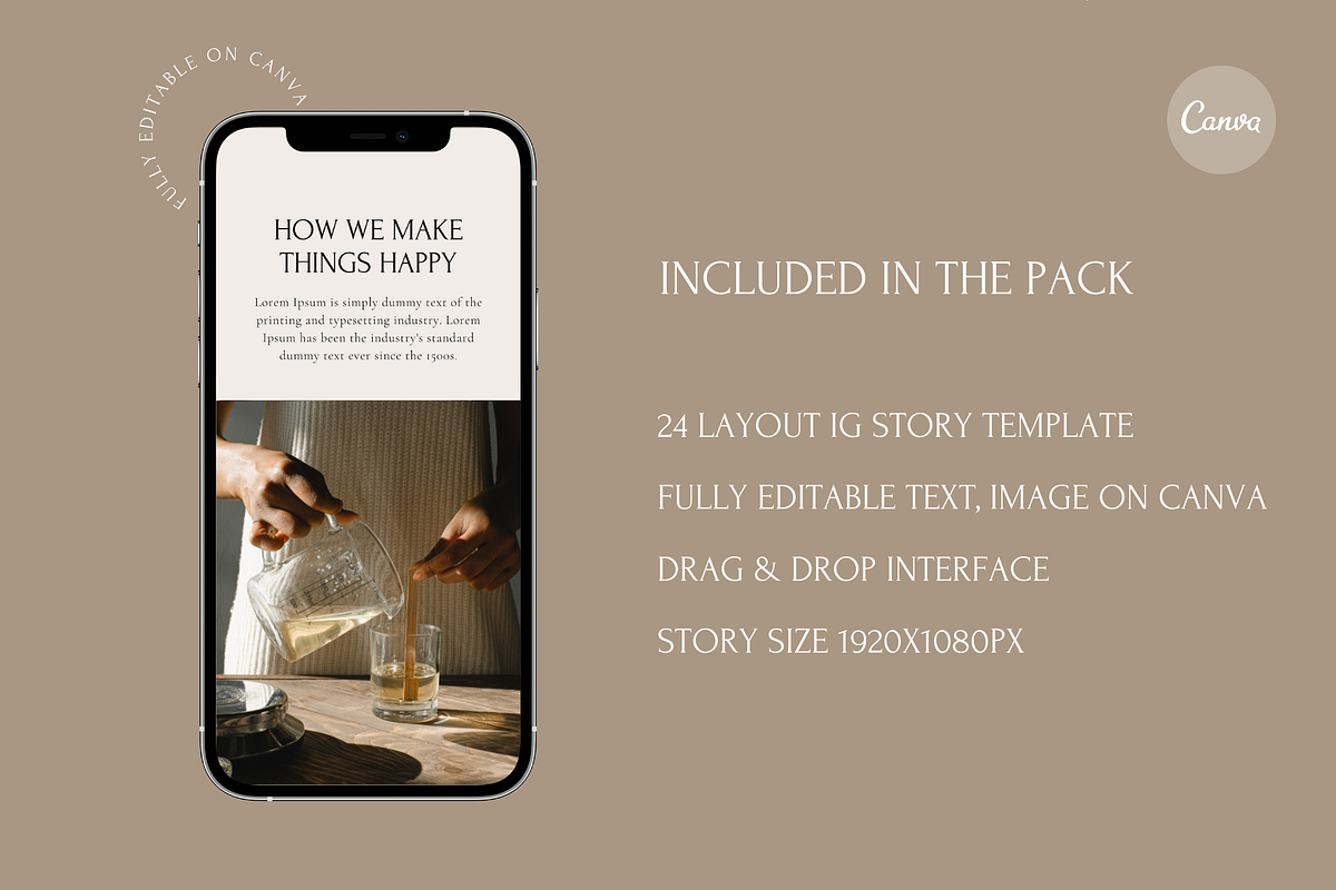 Aesthetic IG Stories Template, a Social Media Template by Rumiz Design (Photo 2 of 7)